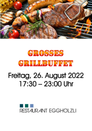 Grillbuffet 26. August 2022