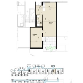 2 1/2-Zimmer Wohnung