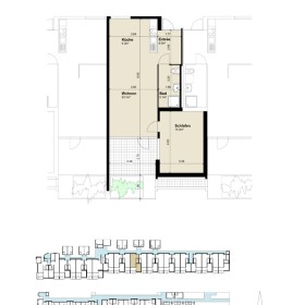 2 1/2-Zimmer Wohnung